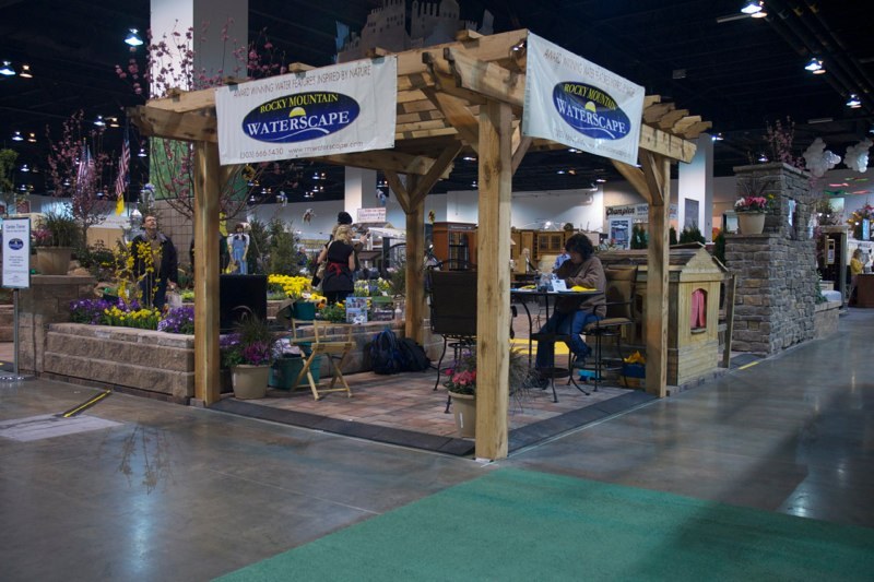 Sales booth
