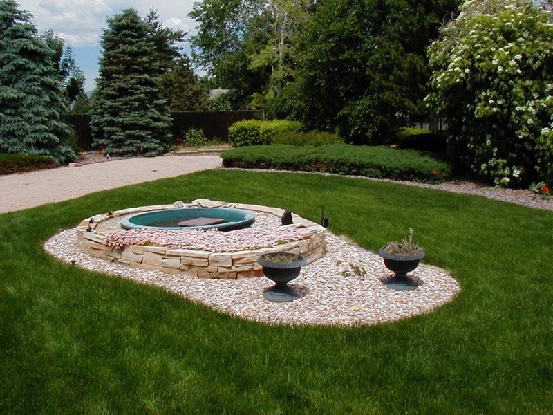 Arvada Fountain - Before