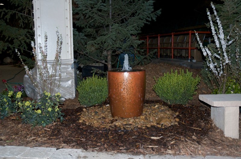 Overflowing Vase at the 2008 Home & Patio Show